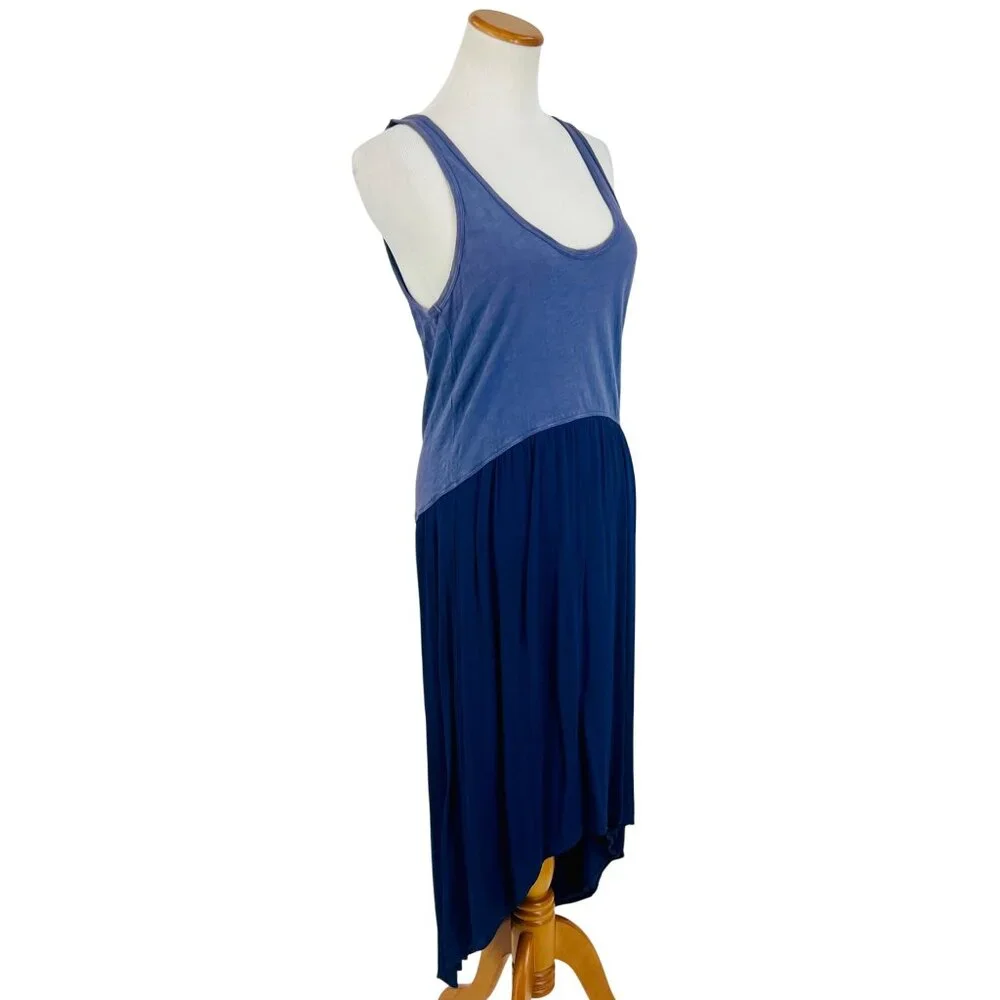 Vintage Y2K Anthropologie Cutout High-Low Midi Dress • Coastal Boho Minimalist - Picture 15 of 16